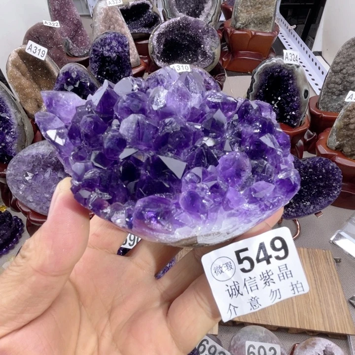 未镶嵌大型摆件（非配饰）紫晶