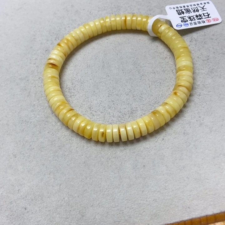 裸石蜜蜡未镶嵌手串