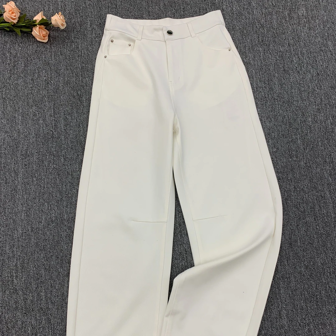 【2618裤子】薇乐女装立体裁剪显瘦百搭经典弯刀裤春季新款