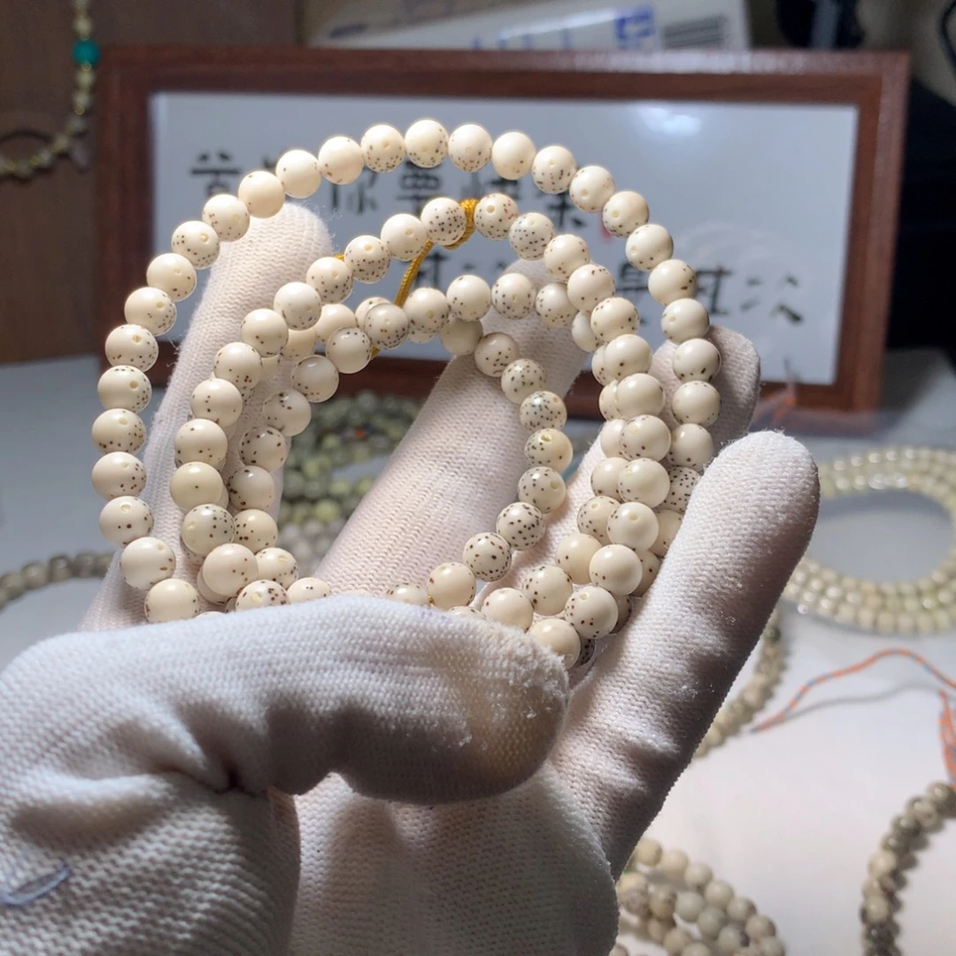 L***u手串星月菩提7圆108毕业