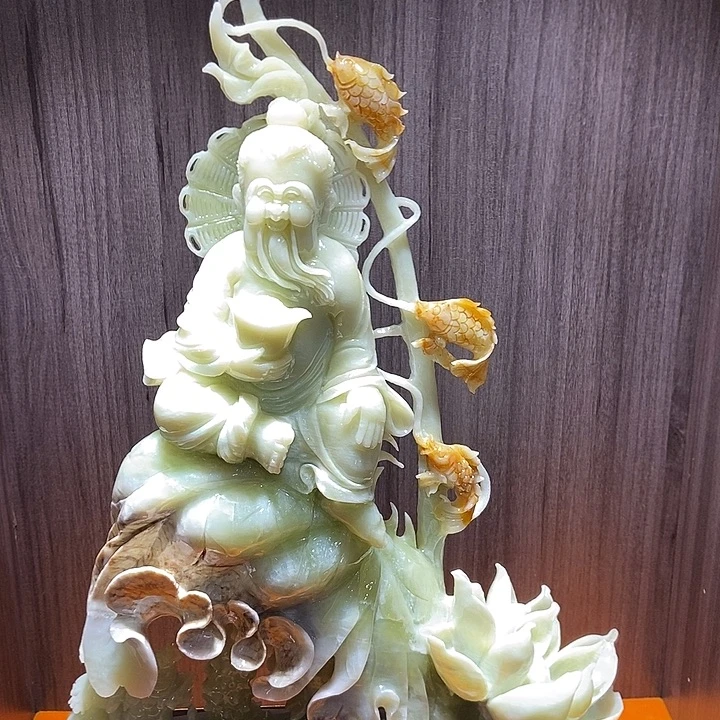 蛇纹石玉（覆膜）合金珠宝奇石