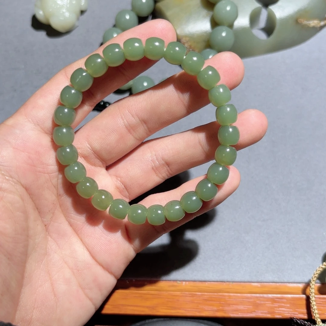 和田玉手链未镶嵌