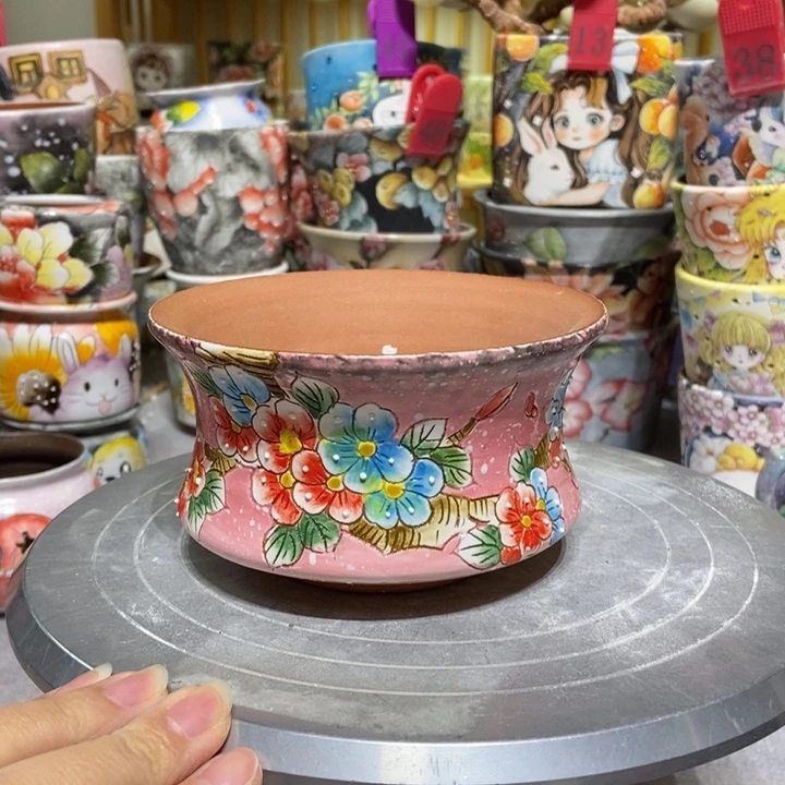 景德镇艺术手绘作品