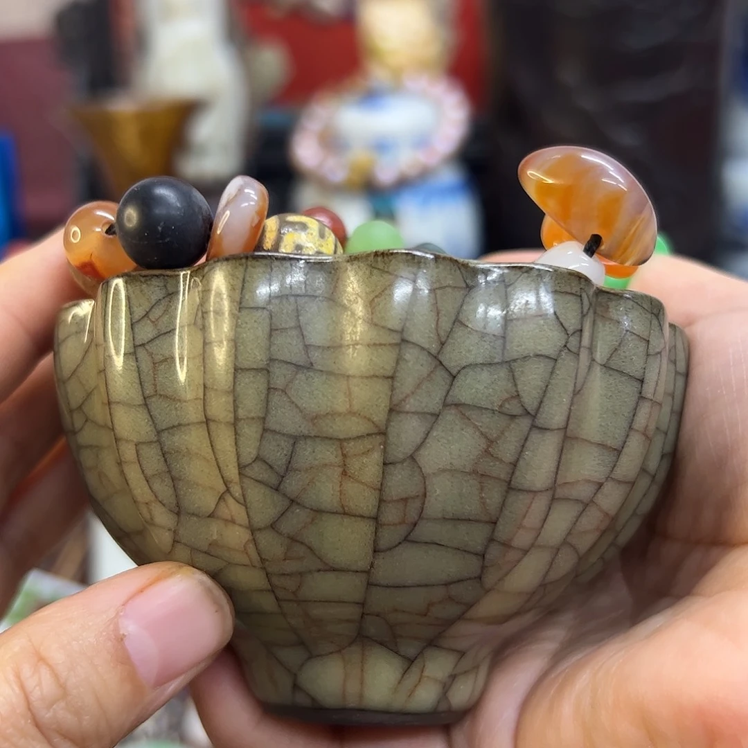 东***7瓷杯：紫砂壶茶具套装