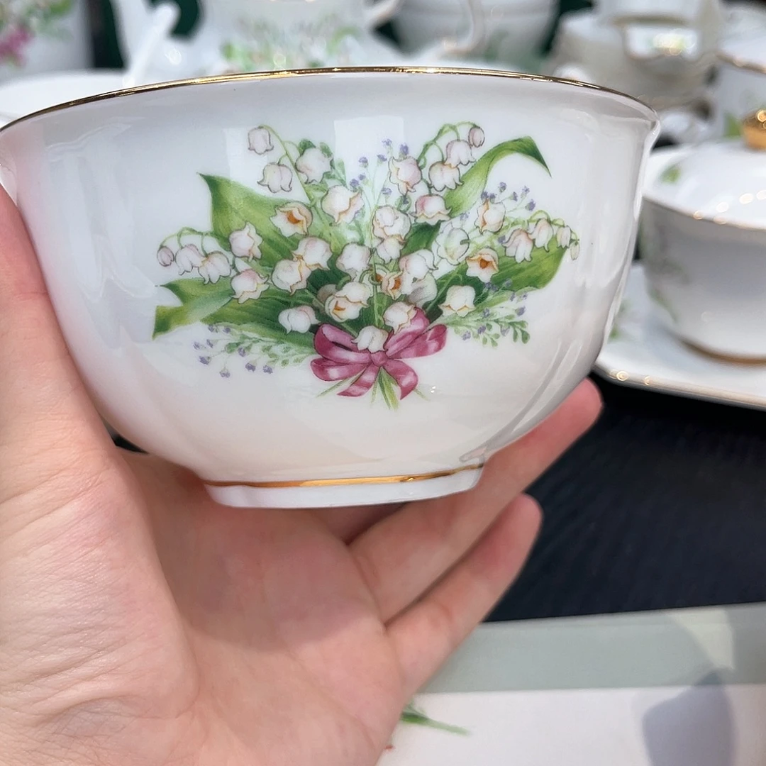 骨瓷饭碗——-13cm——-