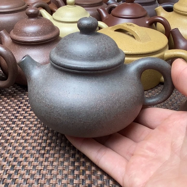 紫砂茶壶四****花柴烧融天