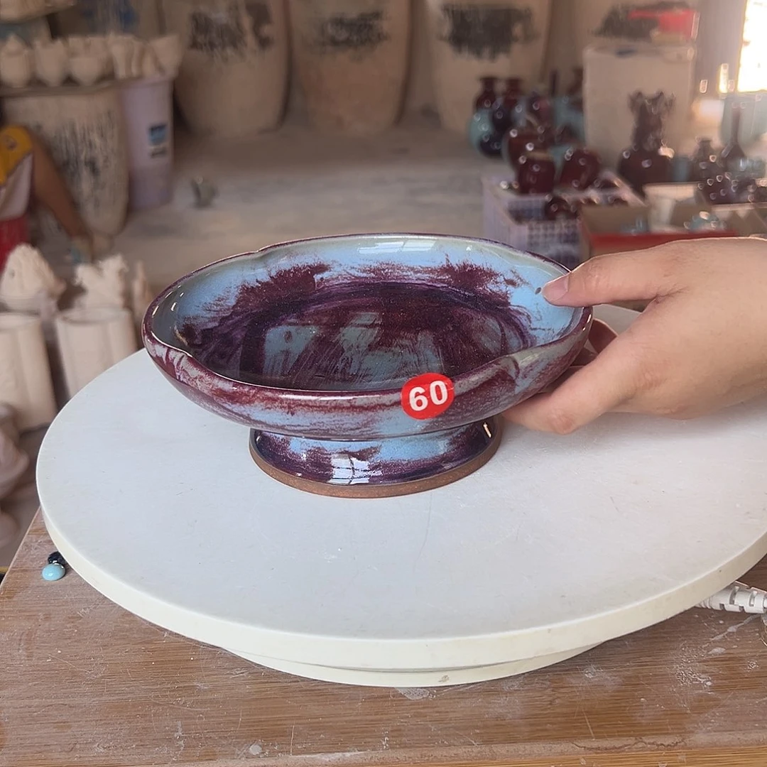 摆件郑家钧窑摆件微