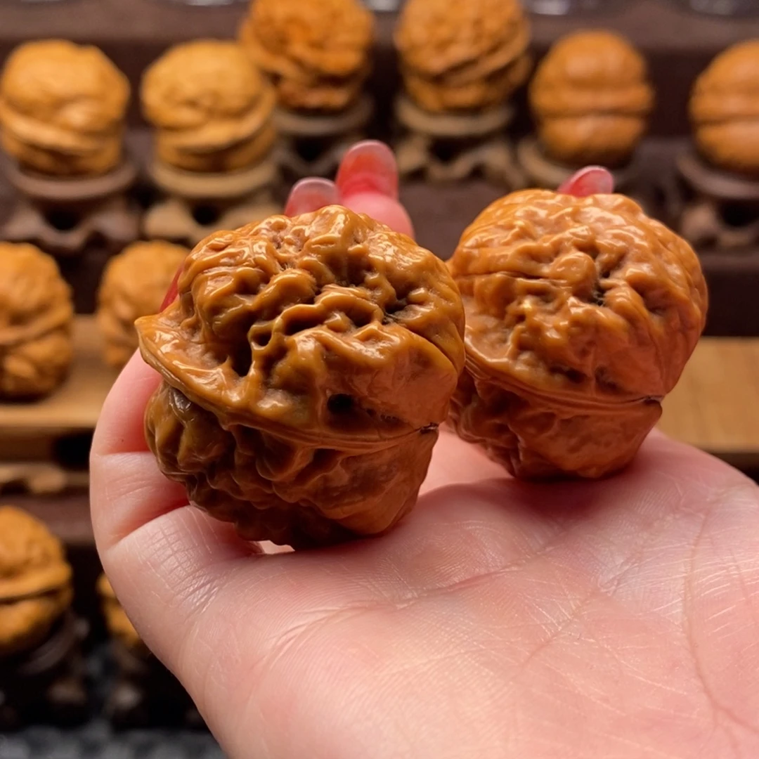 把件文玩核桃36肌肉三角蛙