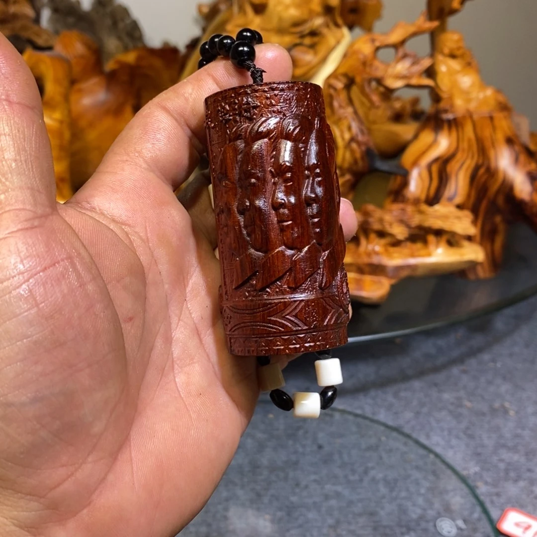 柏木（崖柏）木雕工艺品摆件家居装饰手把件