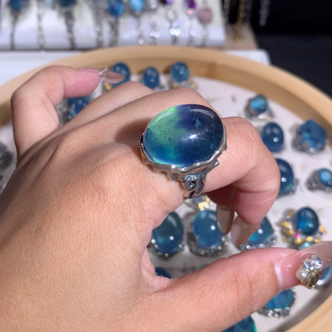 【闪购商品】水晶戒指银S925镶嵌十****s戒指