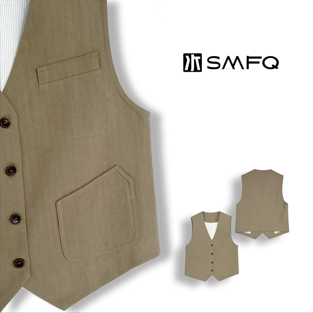 水木夫妻”律政佳人“英伦文艺范叠搭马甲