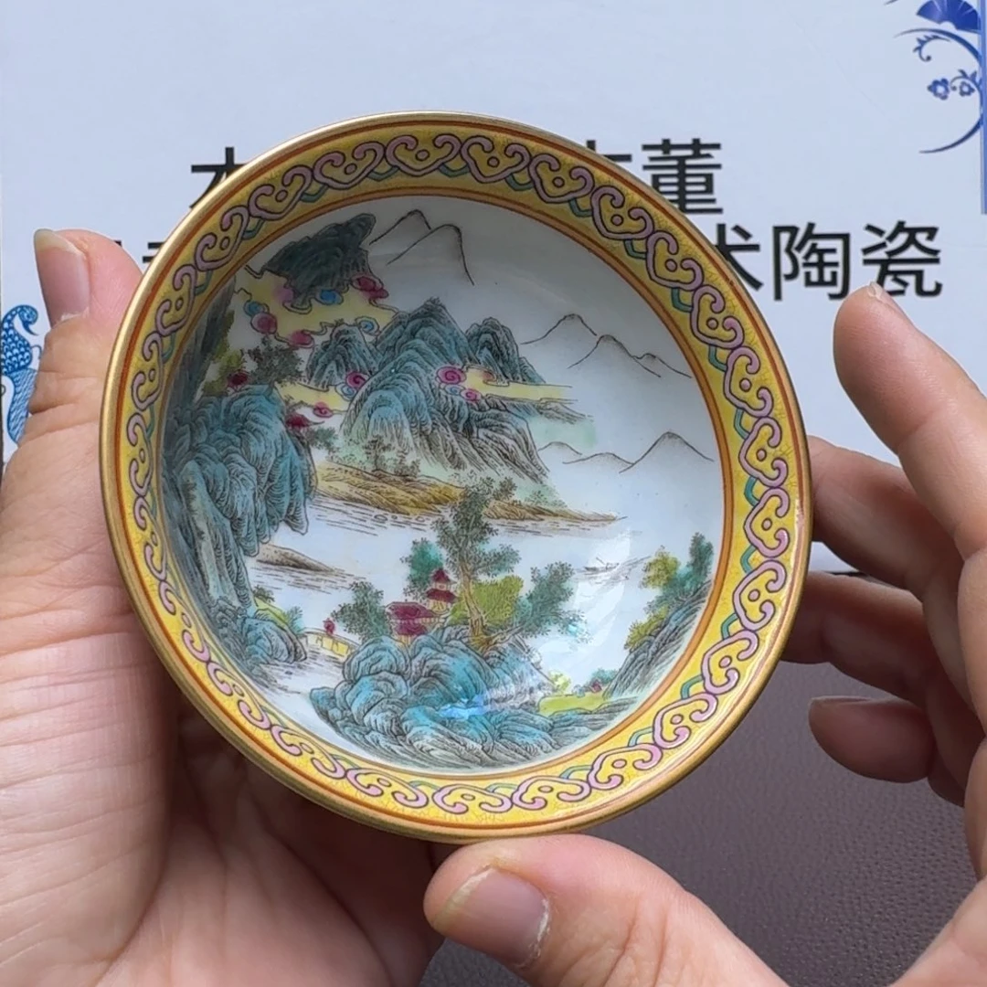 景德镇手工手绘展示