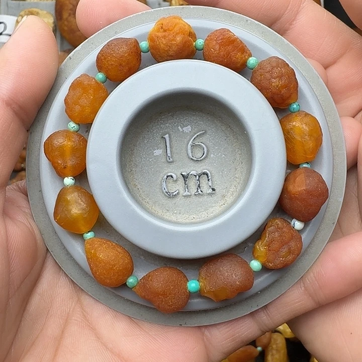 蜜蜡未镶嵌裸石天然蜜蜡手串