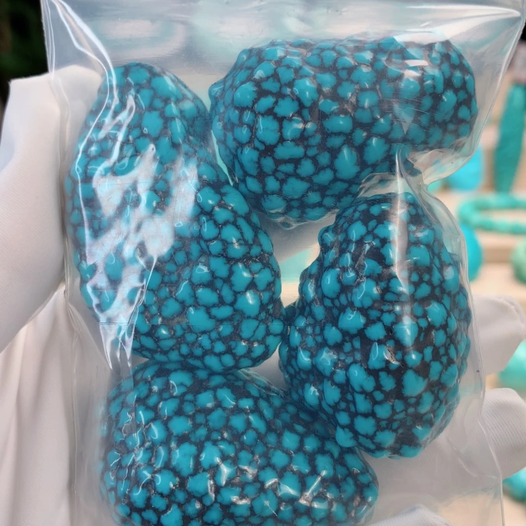 绿松石挂件未镶嵌無*