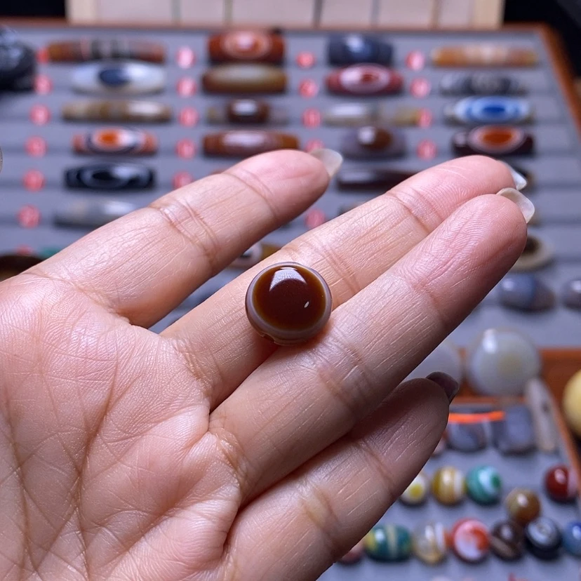 【闪购商品】玛瑙/玉髓珠宝半成品未镶嵌镜**生