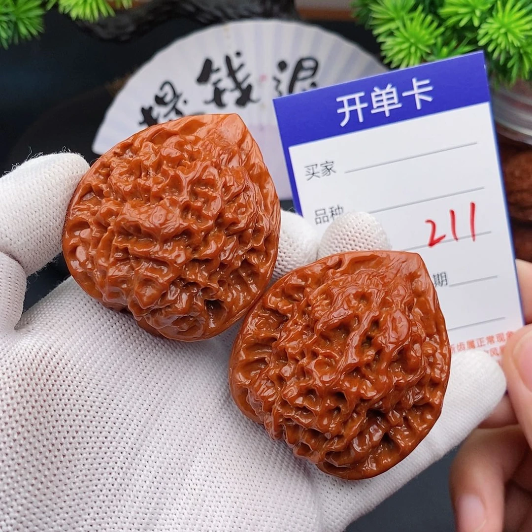 把件文玩核桃45官帽211