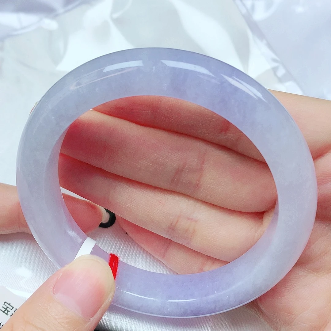 翡翠未镶嵌手镯抖音516