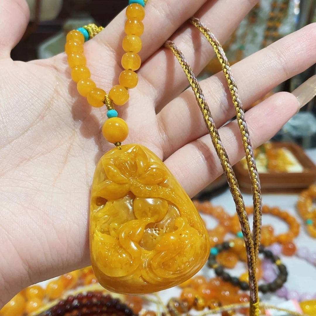 蜜蜡未镶嵌手链手串