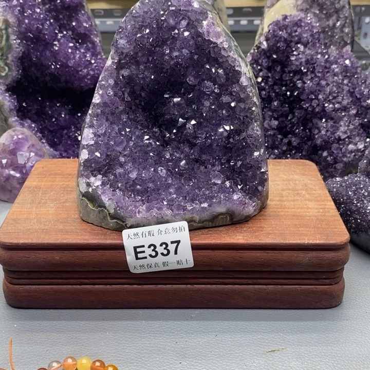 未镶嵌摆件紫晶337