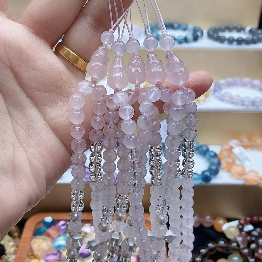 水晶手串未镶嵌手机包挂