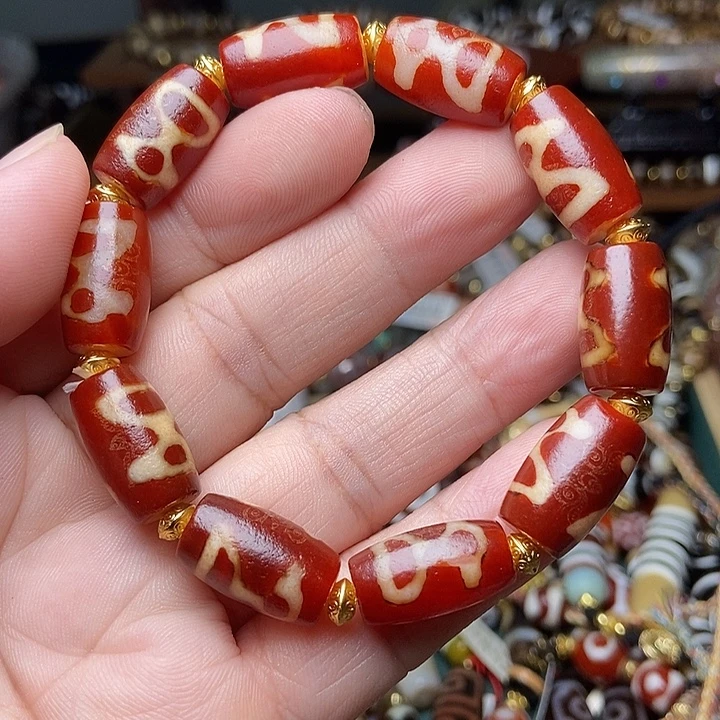玛瑙/玉髓未镶嵌手链
