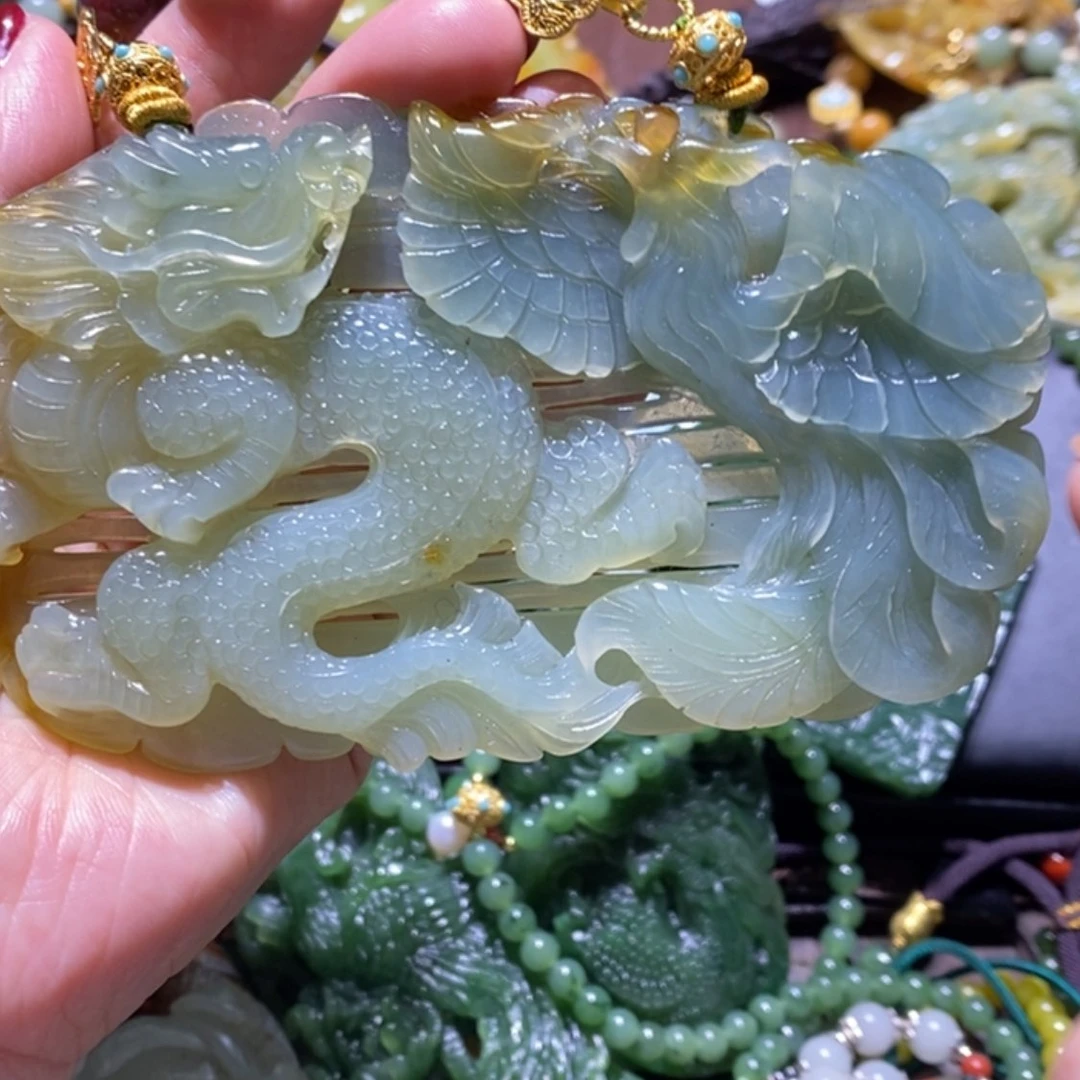 【闪购商品】岫玉毛衣链未镶嵌