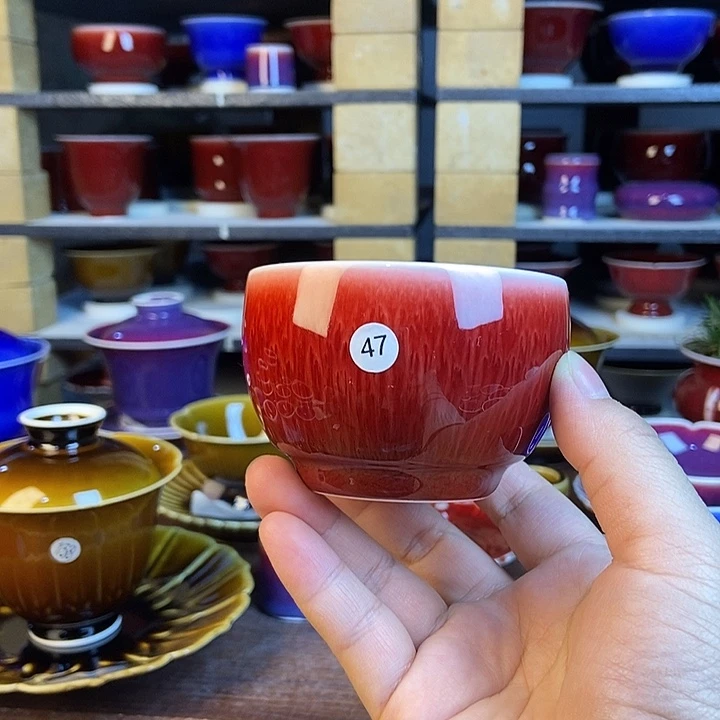 陶瓷景德镇名陶坊原矿郎红