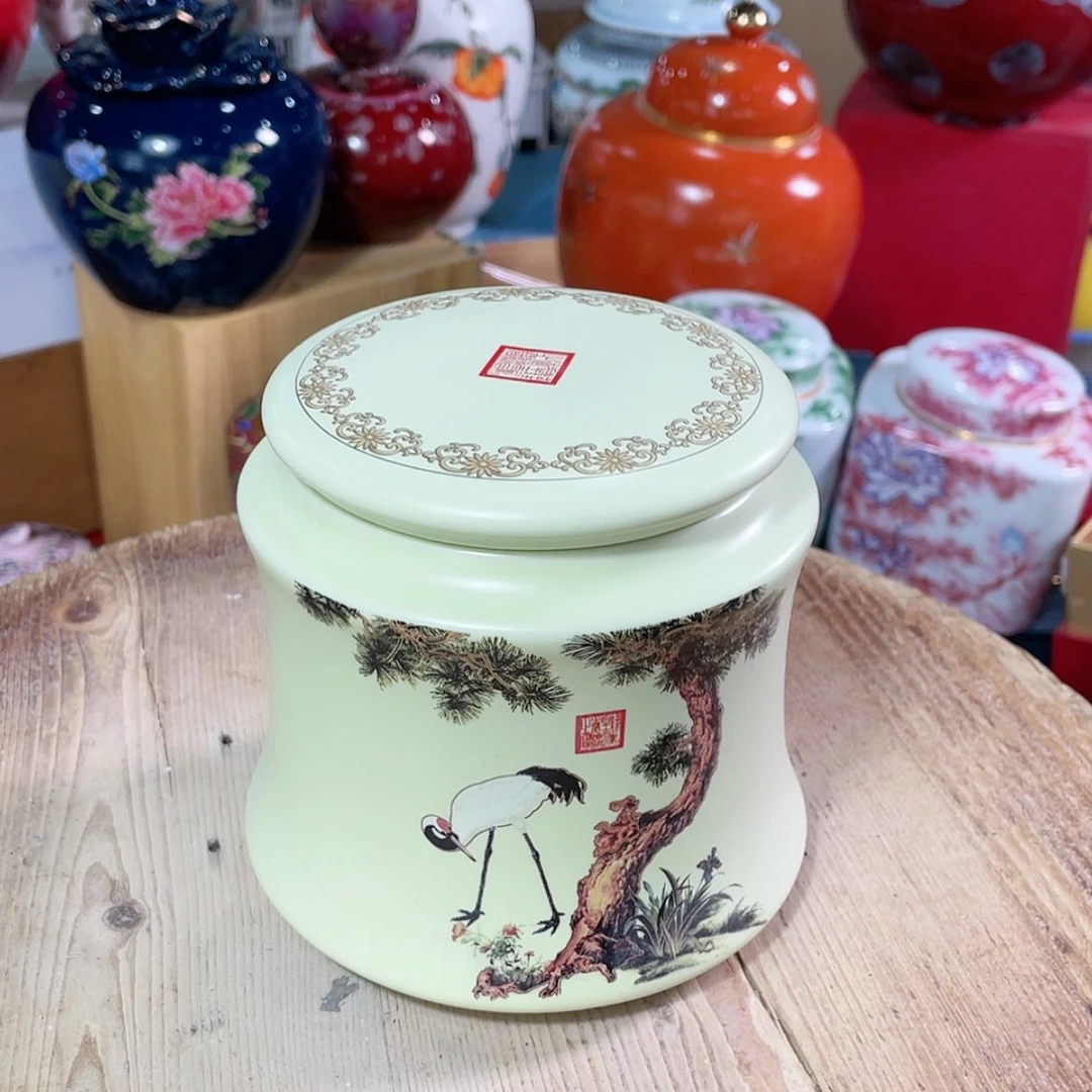 【闪购商品】罐陶瓷茶叶罐密封罐