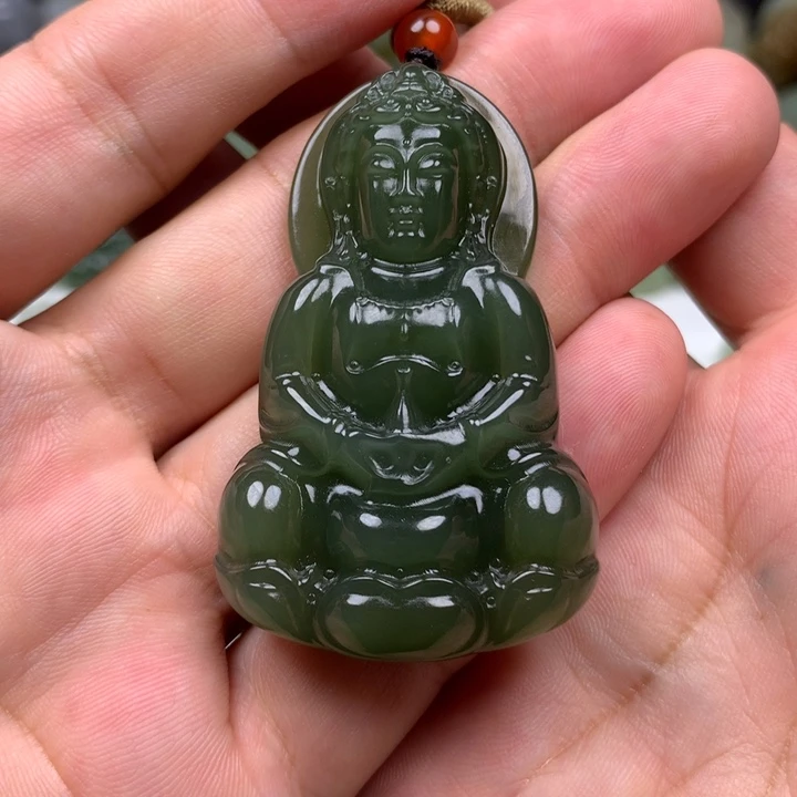 颈饰未镶嵌和田玉
