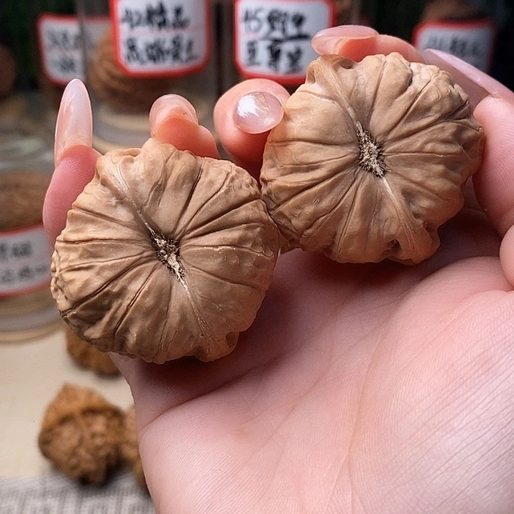 家***喵文玩核桃把件635南瓜……微色差
