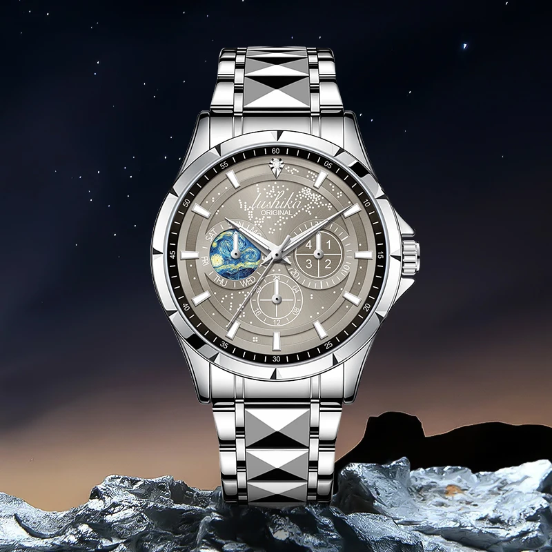 艺术家系列夜光防水潮流全自动腕表LSK8033-G