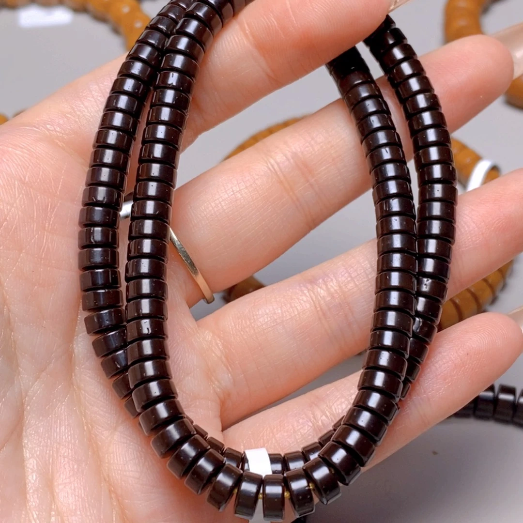 紫金鼠手串33.鼠尖料药片双圈6.0