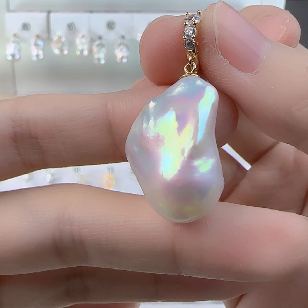 树***葵淡水珍珠吊坠(不含链)未镶嵌