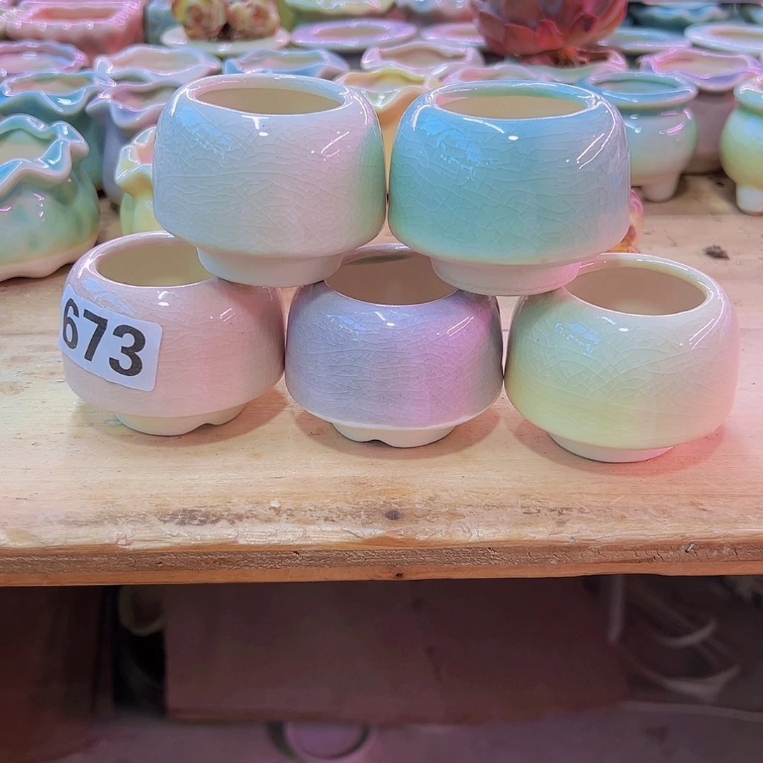 陶瓷花盆当场凑满12包邮