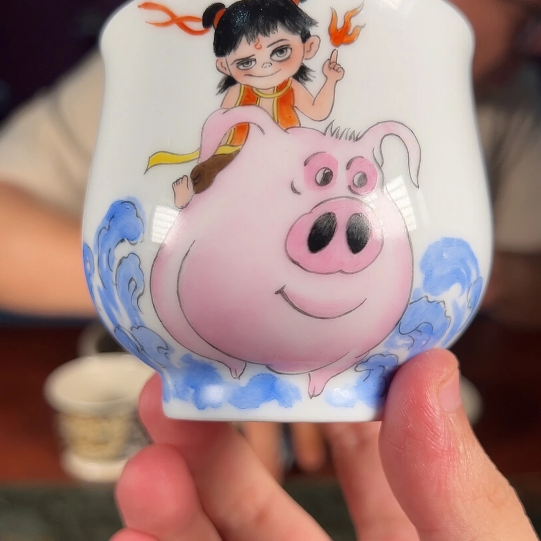 杯景德镇手工手绘陶瓷