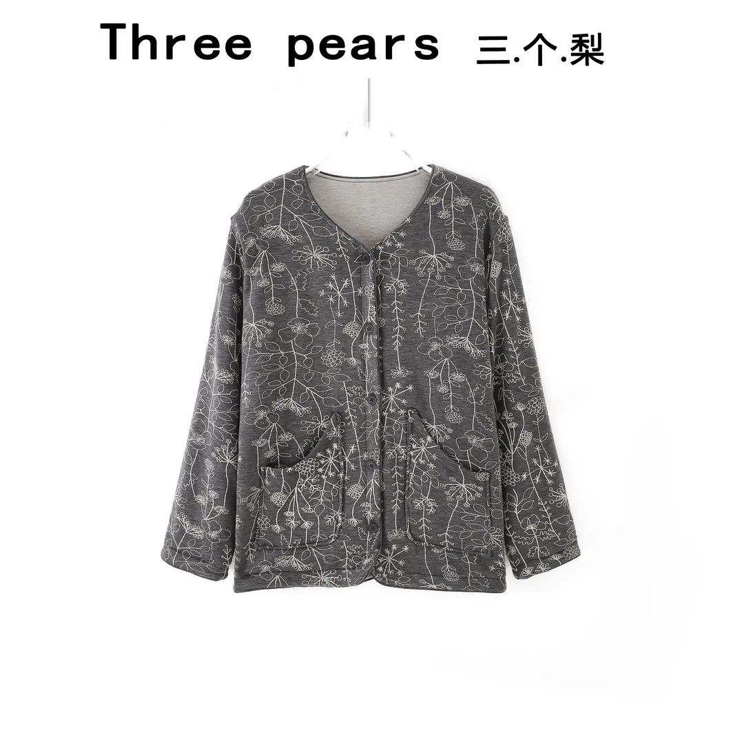 秋冬新款女士羊毛夹层棉服AA6008