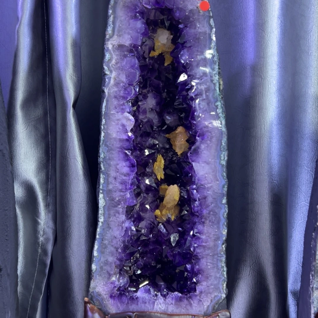 紫晶未镶嵌大型摆件（非配饰）晶