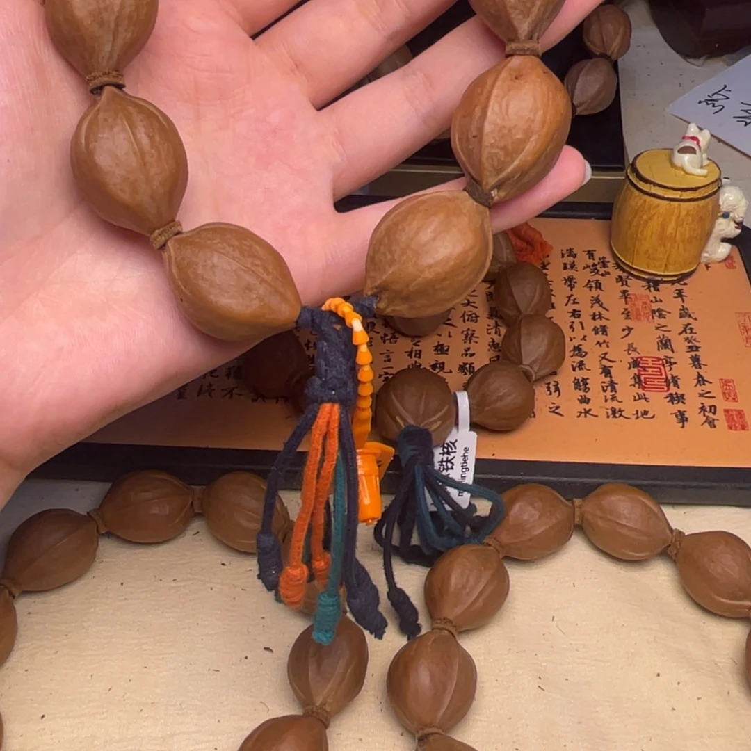 水***居手串/手链橄榄核梅林铁核2229