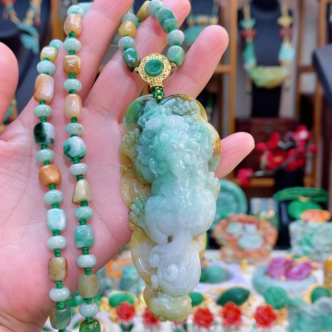 翡翠颈饰合金48小时鉴赏期