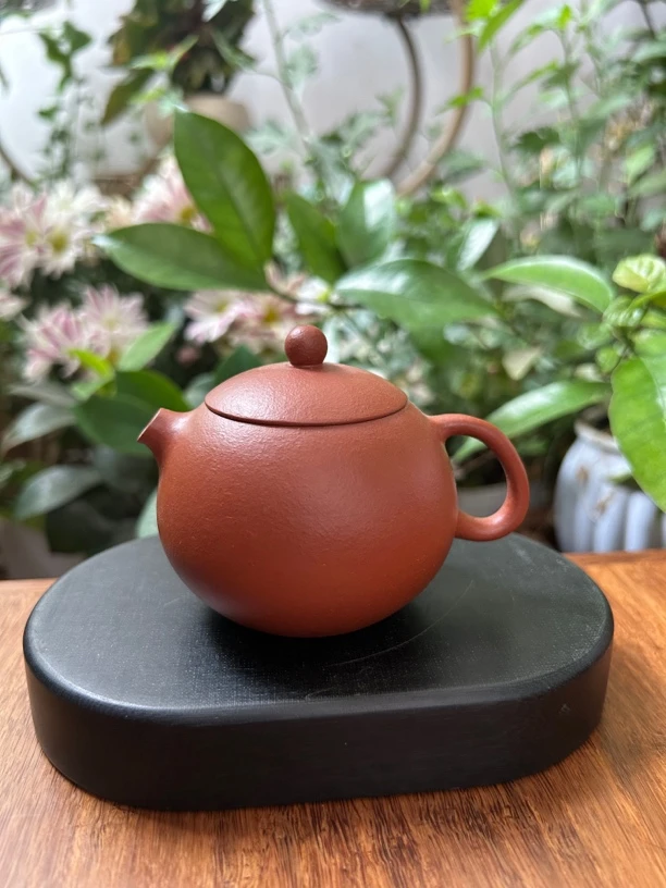 鱼嘴西施壶小红泥130cc