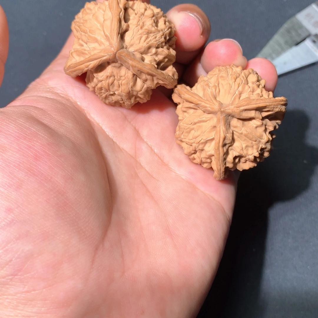 文玩核桃吊坠全品盘山三棱41尺234