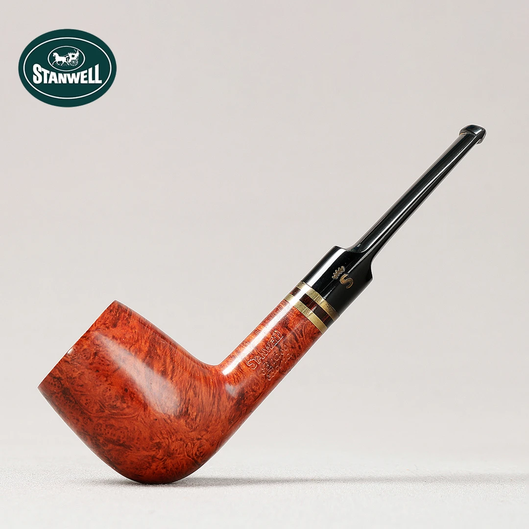 丹麦史丹威 90年代 全新老斗 光面53撞球直斗 石楠木烟斗