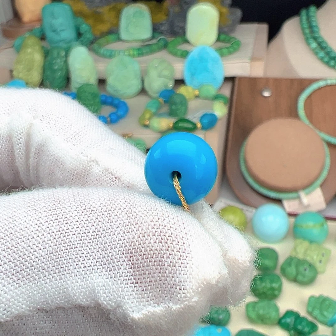 绿松石未镶嵌主播夏