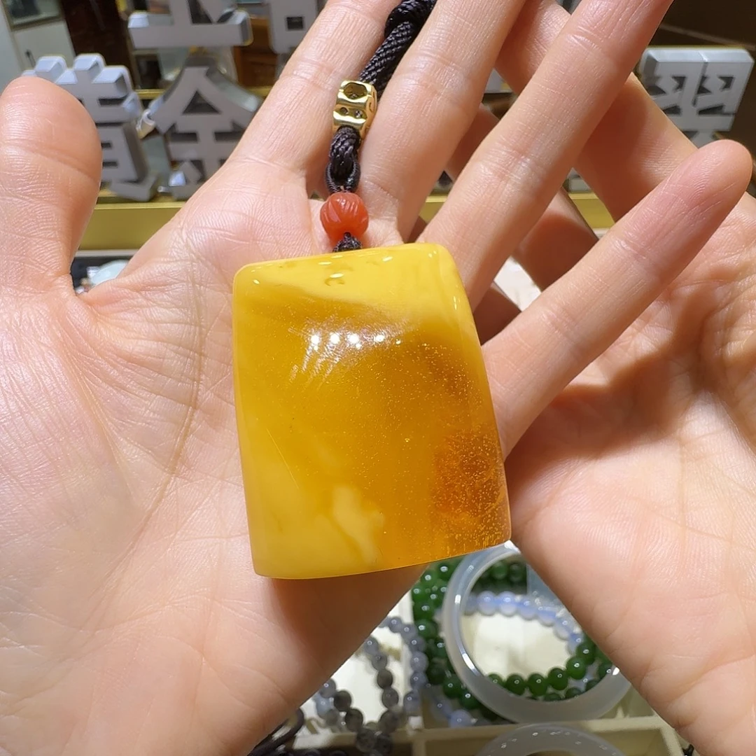 蜜蜡未镶嵌吊坠(不含链)蜜蜡吊坠