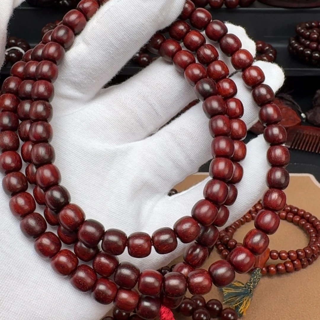 小叶紫檀手串/手链0.75/0.8cm精品福利