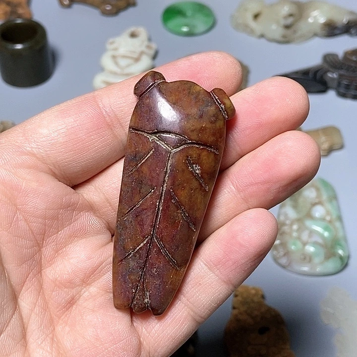 和田玉未镶嵌颈饰3