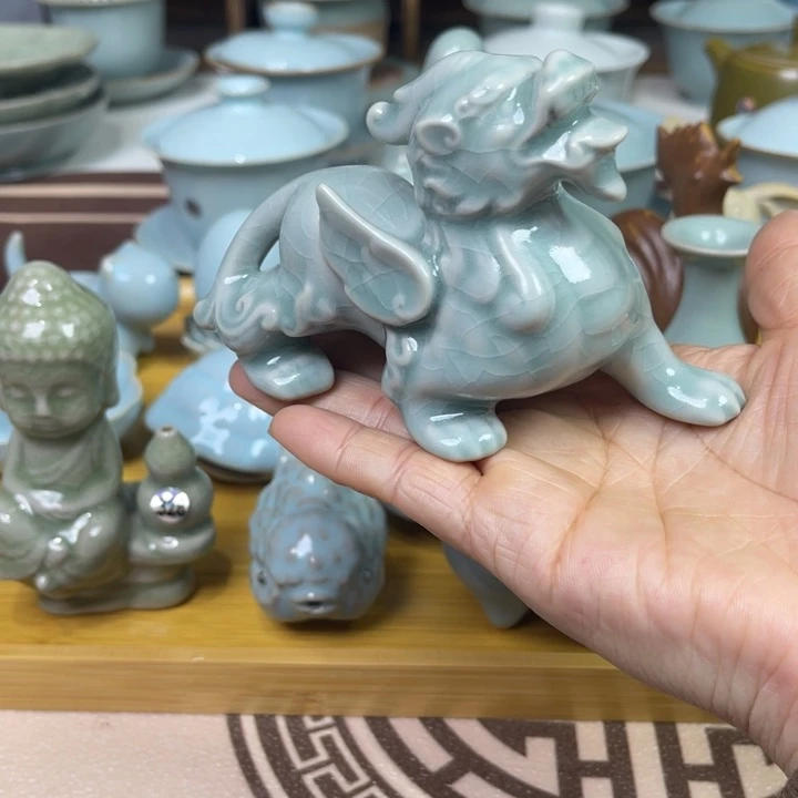 相***随汝州原矿原釉80茶宠