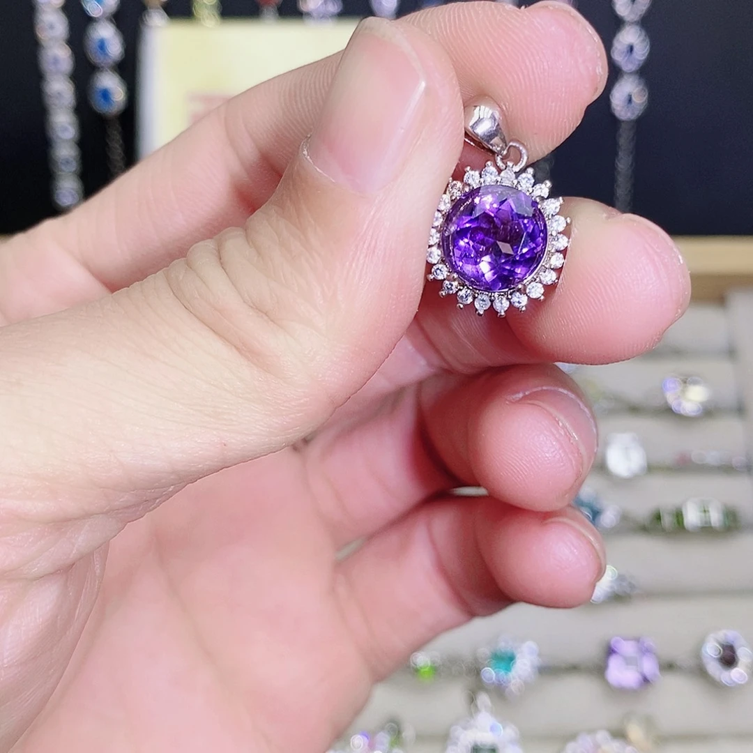 吊坠(不含链)未镶嵌紫晶