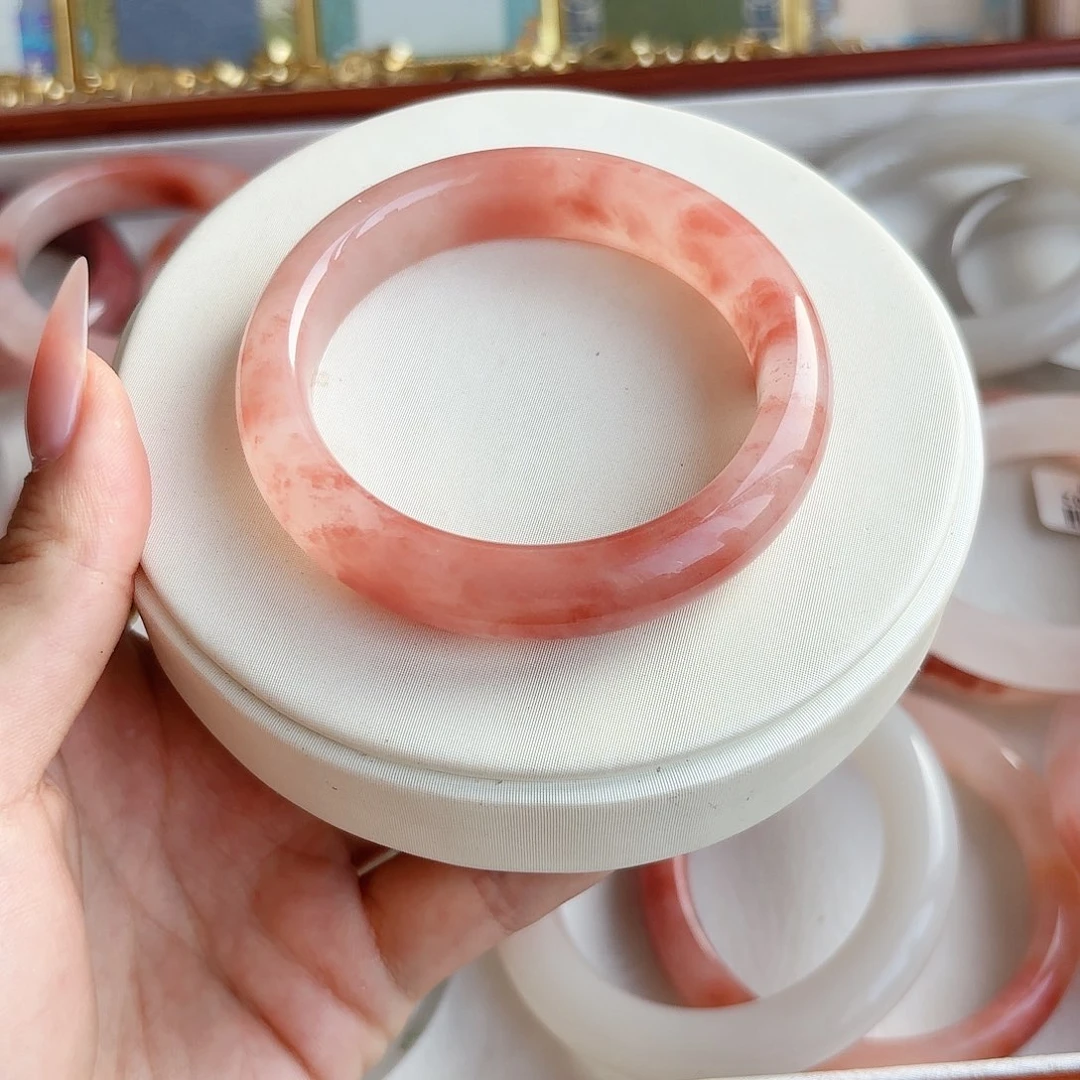 石英质玉手镯未镶嵌壮**啦53