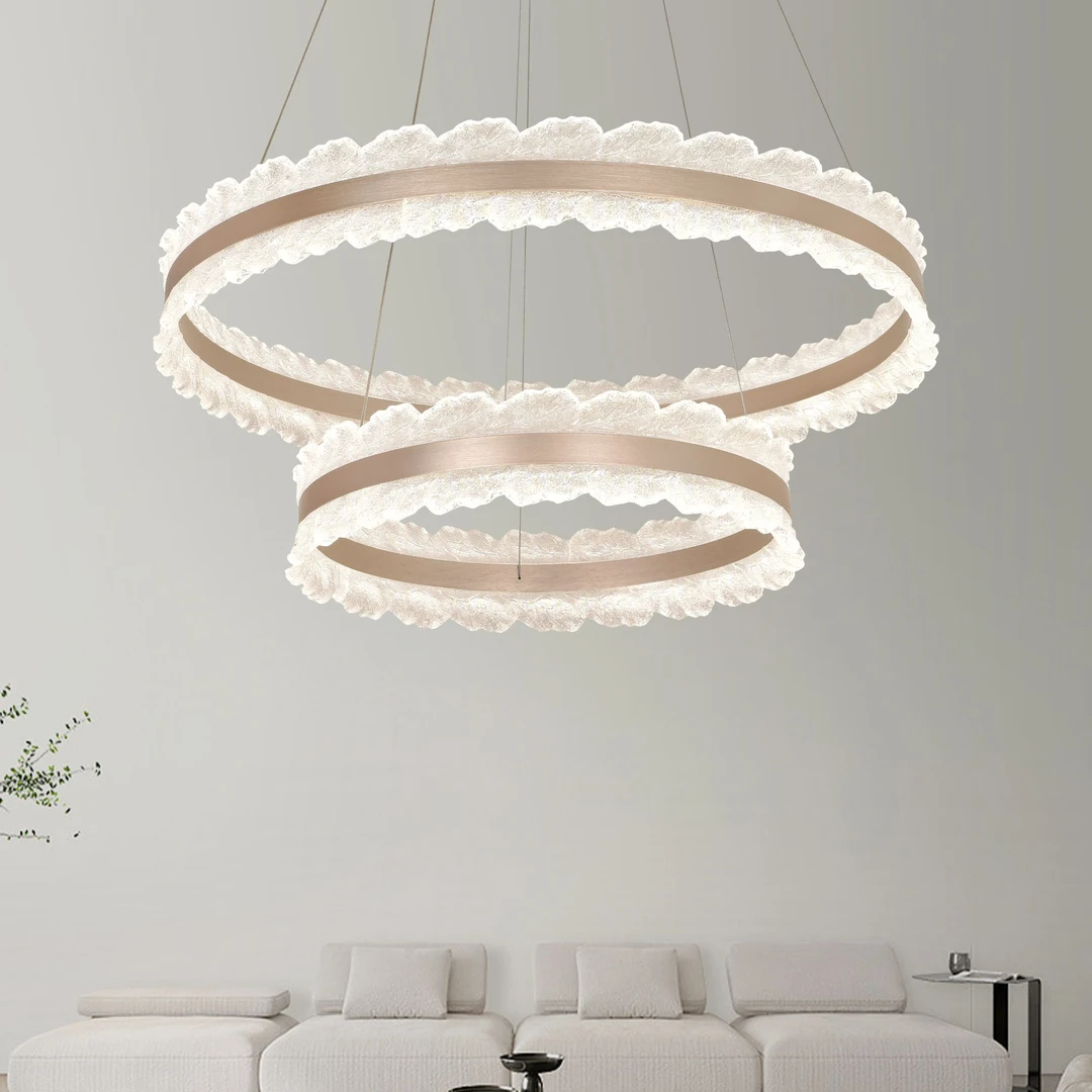 【晴姐灯饰】LED百财系列客厅吊灯大客房高端现代餐厅卧室客厅灯